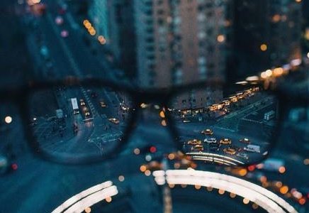 近视眼眼中的世界