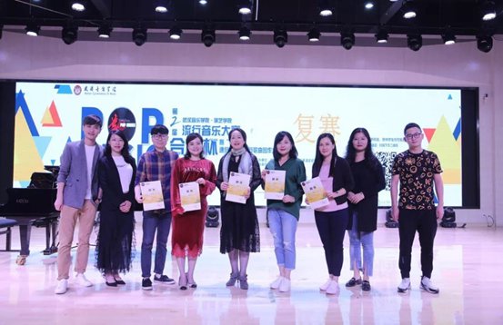 来自武汉音乐学院各院系的大众评审团